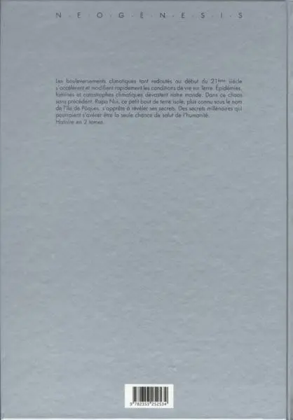 Verso de l'album Rapa Nui Tome 1 Découverte