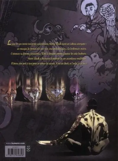 Verso de l'album Seed Tome 2 Le garçon sans visage