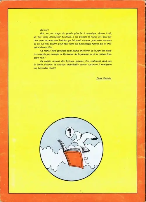 Verso de l'album Stancraf