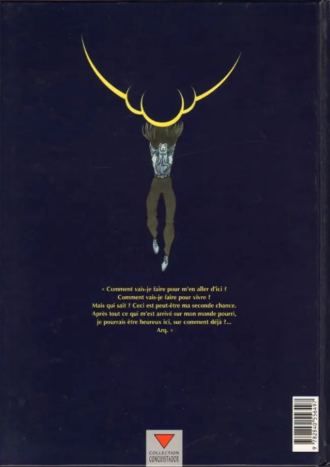 Verso de l'album Arq Tome 5 White dust