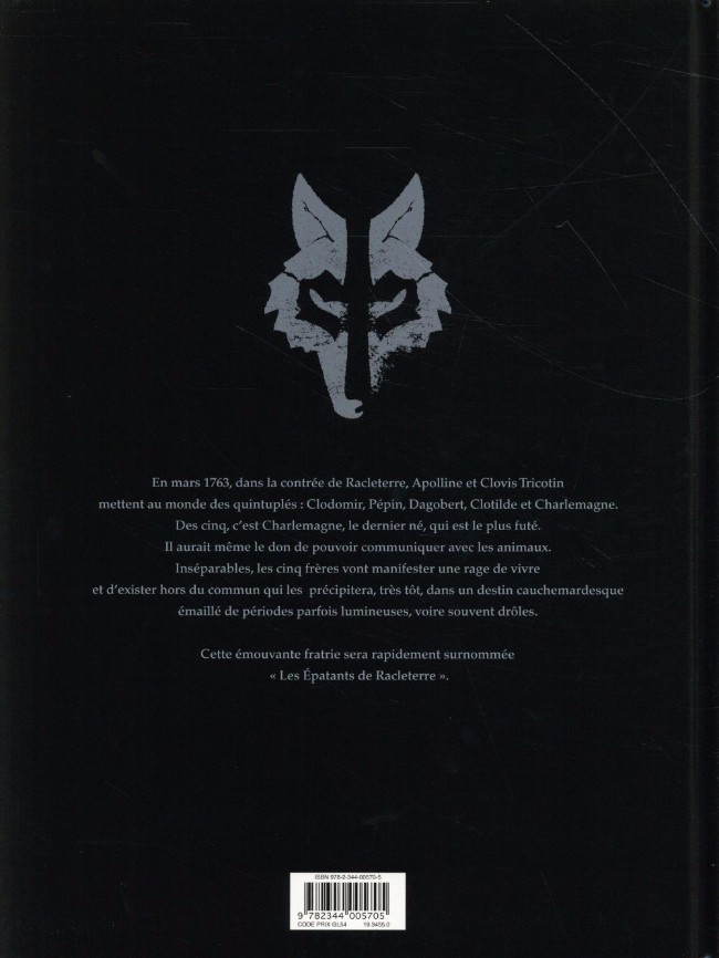 Verso de l'album Un Loup est un Loup Tome 2 Tome 2/2