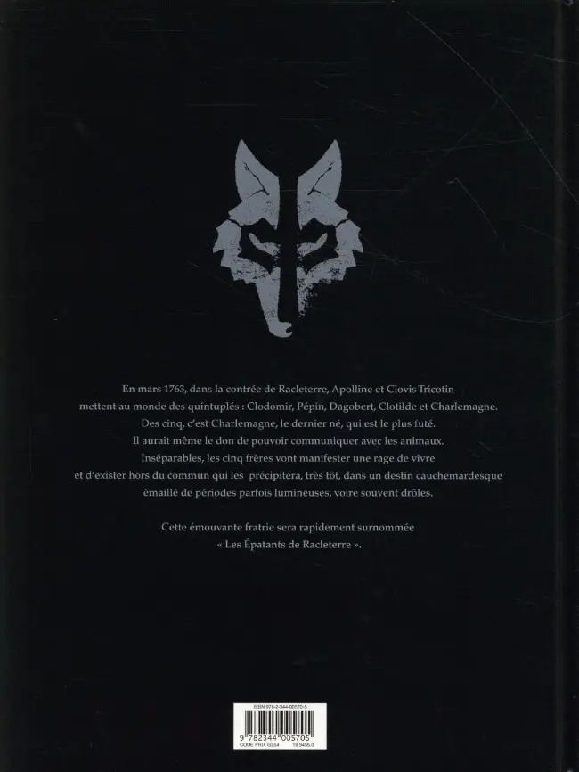 Verso de l'album Un Loup est un Loup Tome 2 Tome 2/2