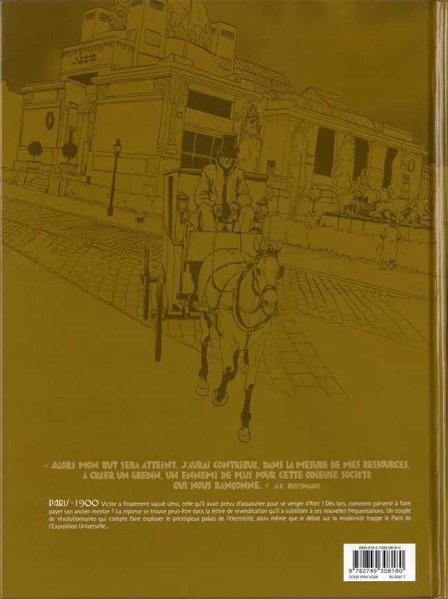 Verso de l'album L'Assassin qu'elle mérite Tome 4 Les amants effroyables