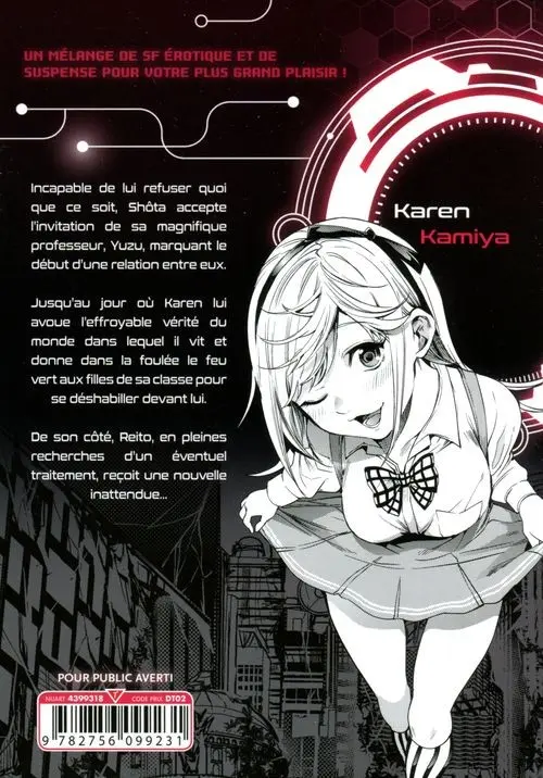 Verso de l'album World's End Harem 3