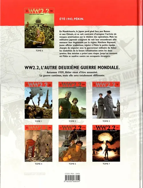 Verso de l'album WW 2.2 Tome 6 Chien jaune