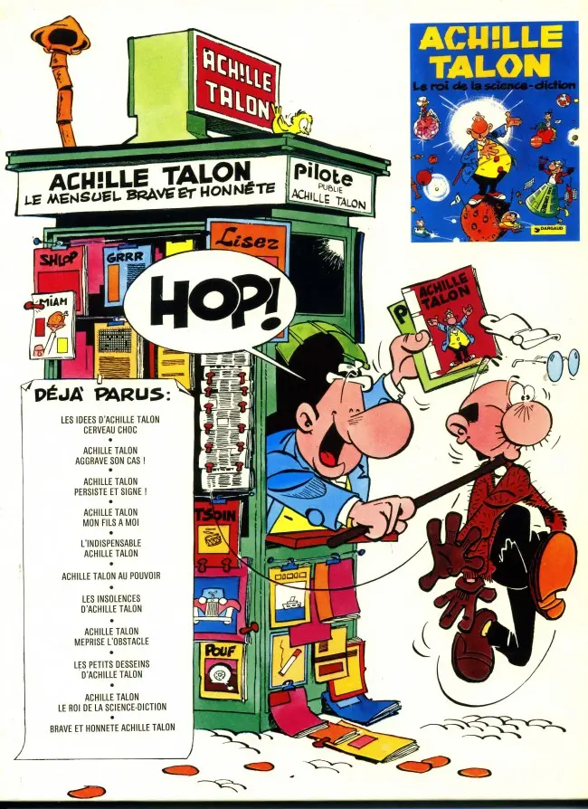 Verso de l'album Achille Talon Tome 2 Achille Talon aggrave son cas !