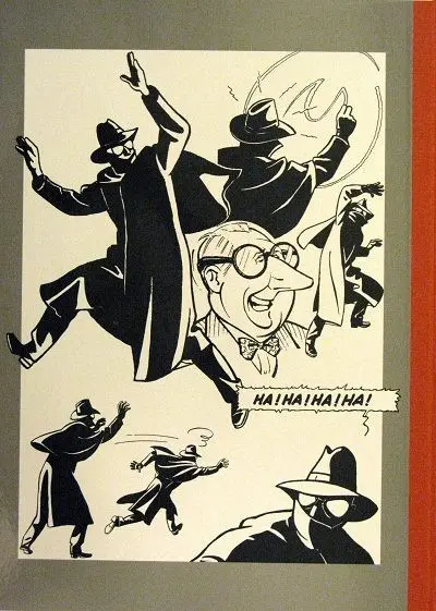 Verso de l'album Blake et Mortimer Tome 6 La marque jaune