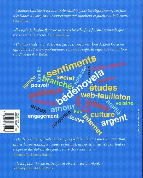 Verso de l'album Les Autres gens #04