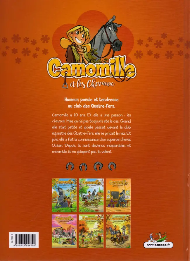 Verso de l'album Camomille et les chevaux Tome 2 Sacré Pompon