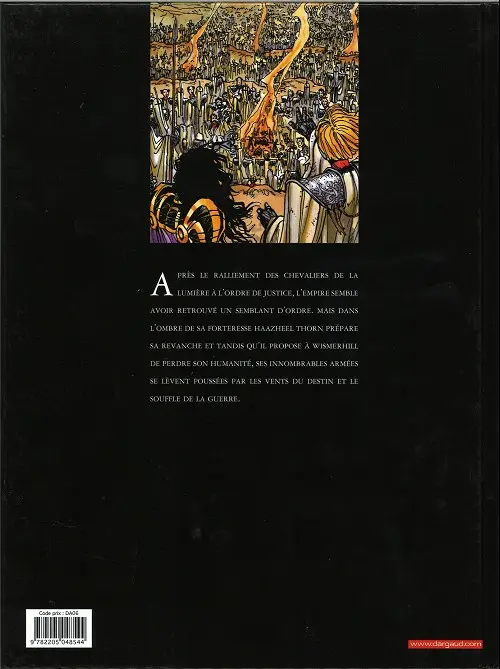 Verso de l'album Chroniques de la Lune Noire Tome 9 Les Chants de la négation