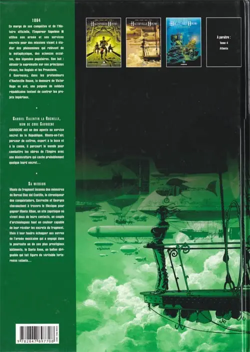 Verso de l'album Hauteville House Tome 2 Destination Tulum