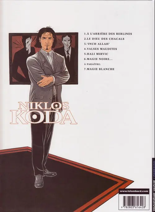 Verso de l'album Niklos Koda Tome 3 'Inch Allah'