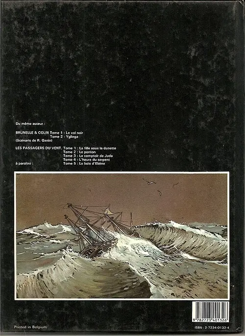 Verso de l'album Les Passagers du vent Tome 3 Le comptoir de Juda