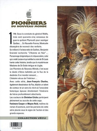 Verso de l'album Les Pionniers du Nouveau Monde Tome 5 Du sang dans la boue