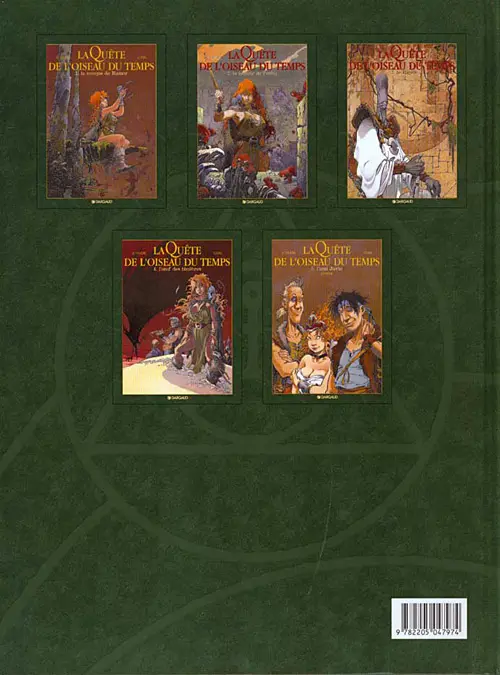 Verso de l'album La Quête de l'oiseau du temps Tome 4 L'œuf des ténèbres