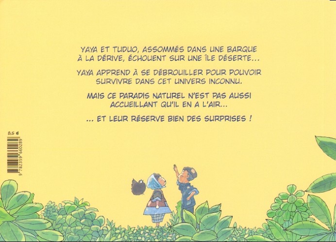 Verso de l'album La balade de Yaya Tome 4 L'île