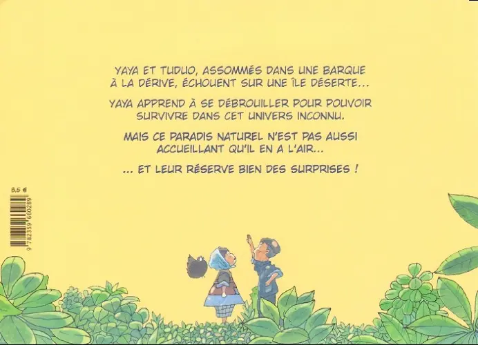 Verso de l'album La balade de Yaya Tome 4 L'île