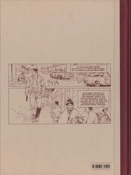 Verso de l'album Tango Tome 1 Un océan de pierre