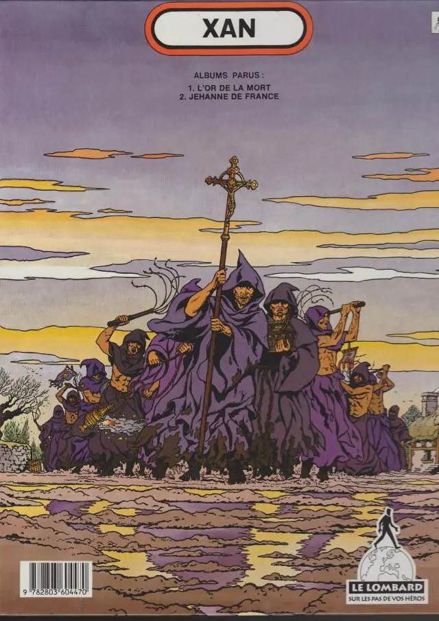Verso de l'album Xan Tome 2 Jehanne de France