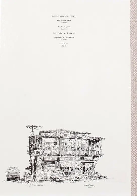 Verso de l'album XIII Tome 9 Pour Maria