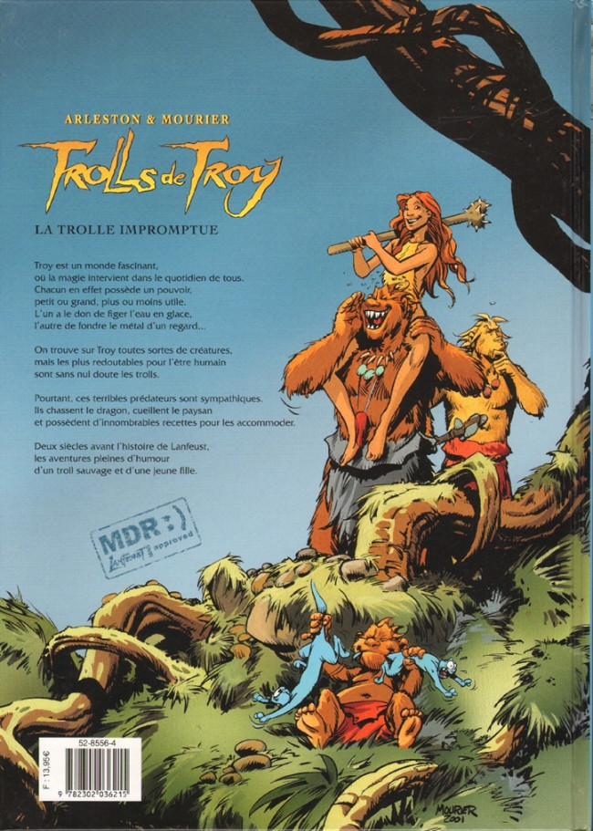 Verso de l'album Trolls de Troy Tome 17 La Trolle impromptue