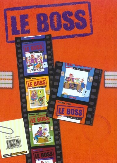 Verso de l'album Le Boss Tome 6 Des sous !