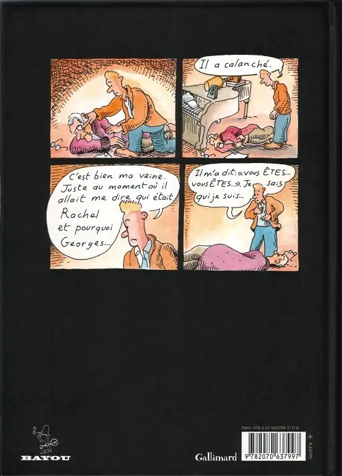 Verso de l'album C'est pas du Van Gogh mais ça aurait pu...