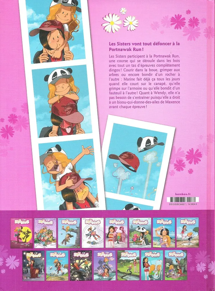 Verso de l'album Les Sisters Tome 10 Survitaminées !