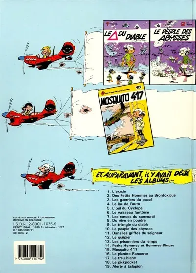 Verso de l'album Les Petits hommes Tome 16 La planète ranxérox
