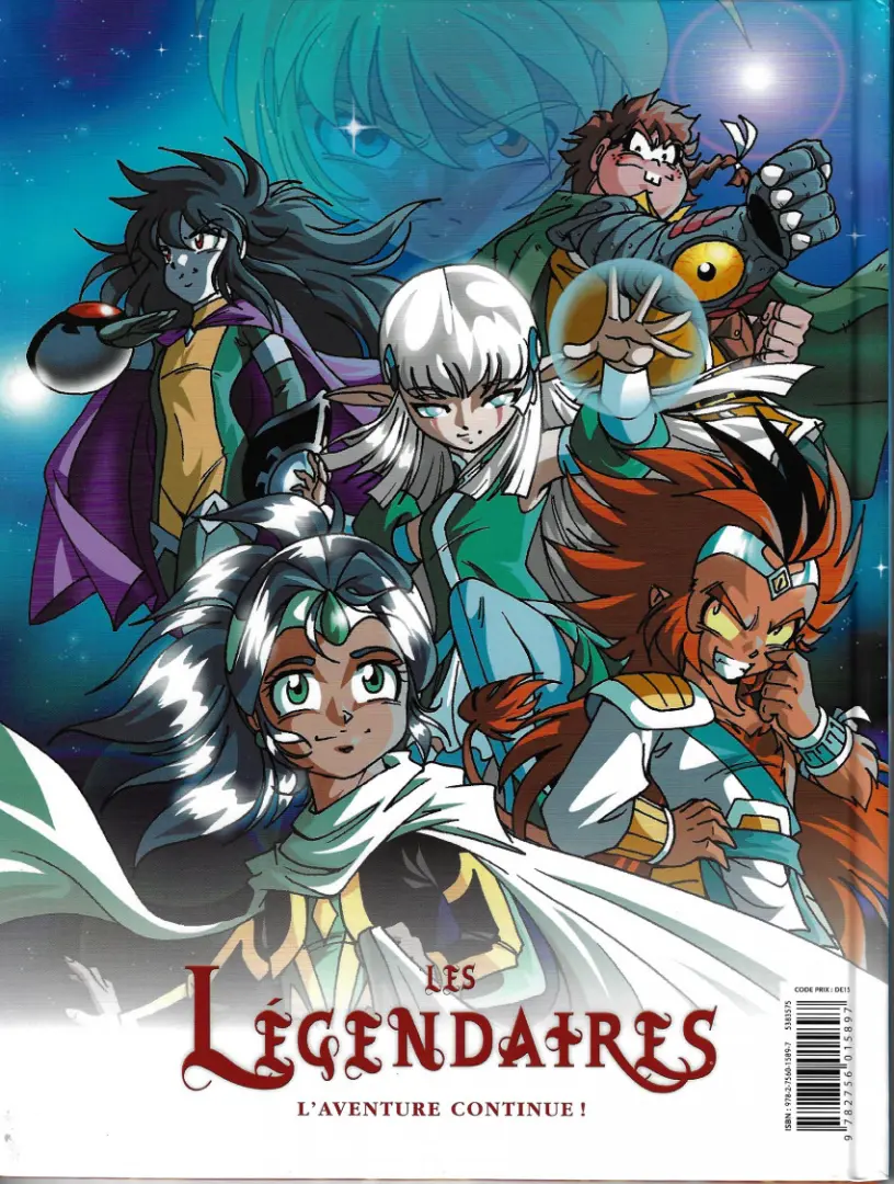 Verso de l'album Les Légendaires Tome 11 Le Cycle d'Anathos : Versus Inferno