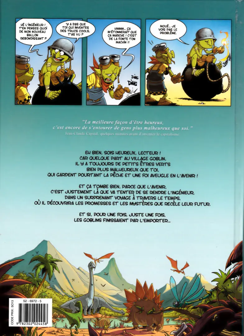 Verso de l'album Goblin's Tome 6 Les imparfaits du passé