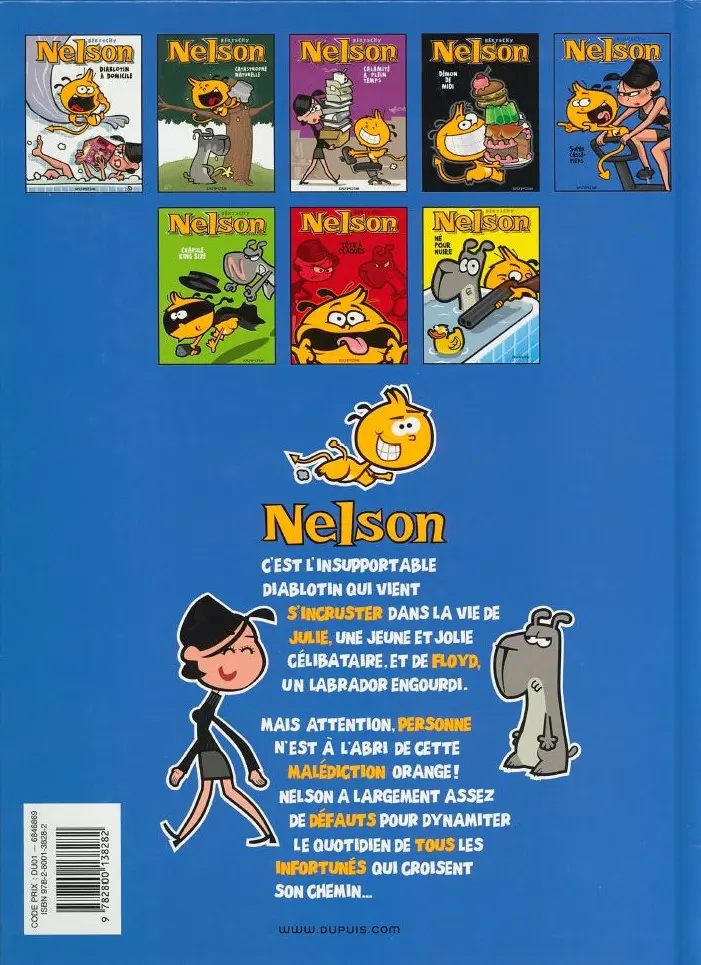Verso de l'album Nelson Tome 5 Super casse-pieds