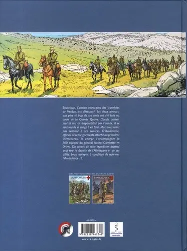 Verso de l'album L'Ambulance 13 Histoire complète Volume 4
