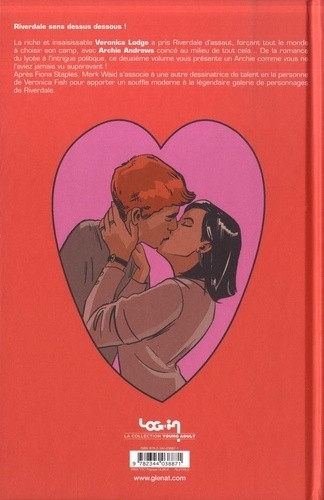 Verso de l'album Riverdale présente Archie 2