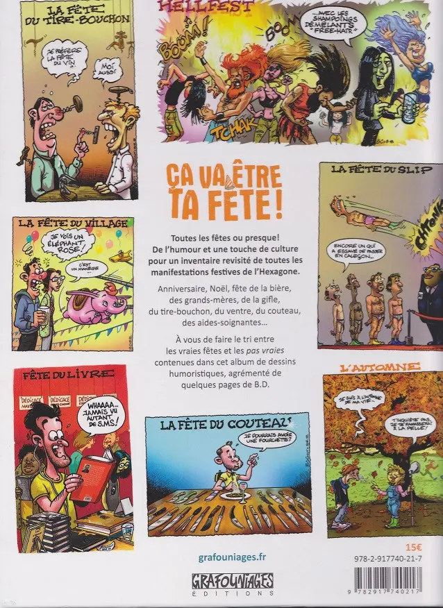 Verso de l'album Ça va être ta Fête !