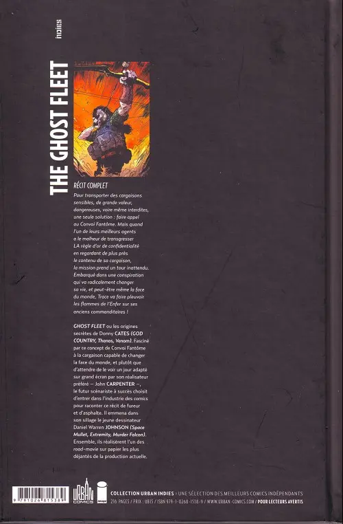Verso de l'album Ghost Fleet