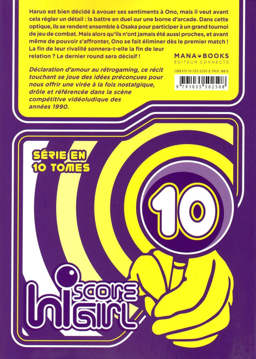 Verso de l'album Hi Score Girl 10