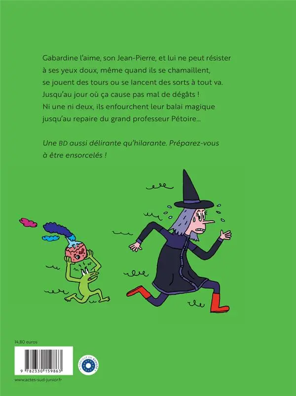 Verso de l'album Gabardine & petite chose