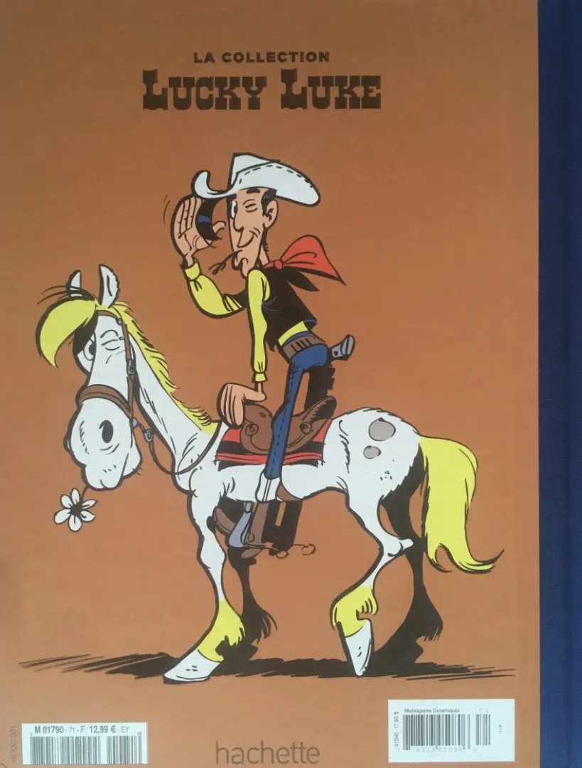 Verso de l'album Lucky Luke La collection Tome 71 O.K. Corral