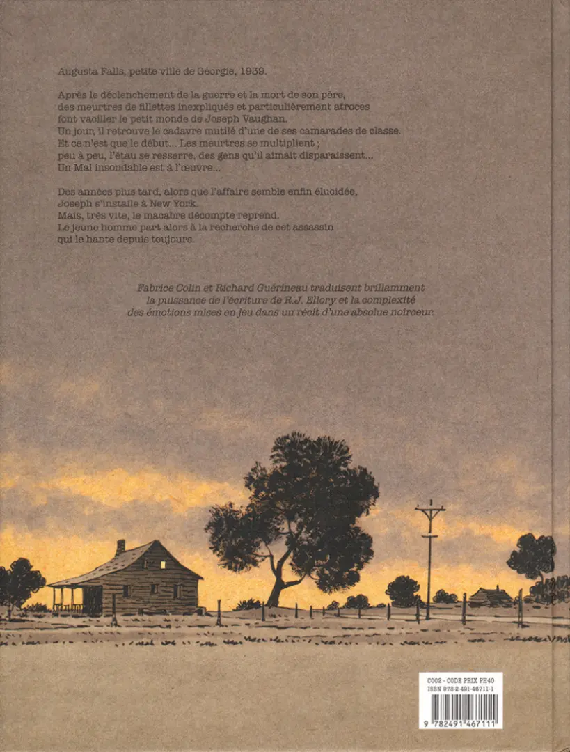 Verso de l'album Seul le silence