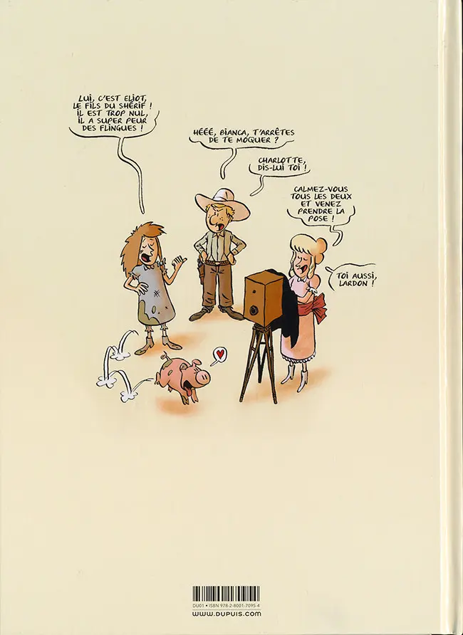 Verso de l'album Six-Coups 1 Le Crash de Monsieur Crunch