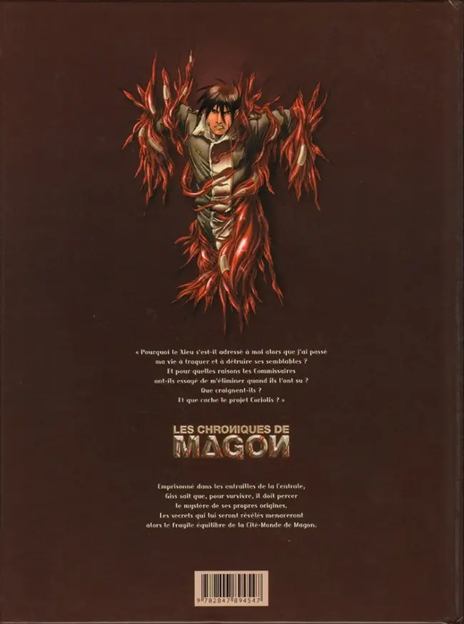 Verso de l'album Les Chroniques de Magon Tome 2 Genèses