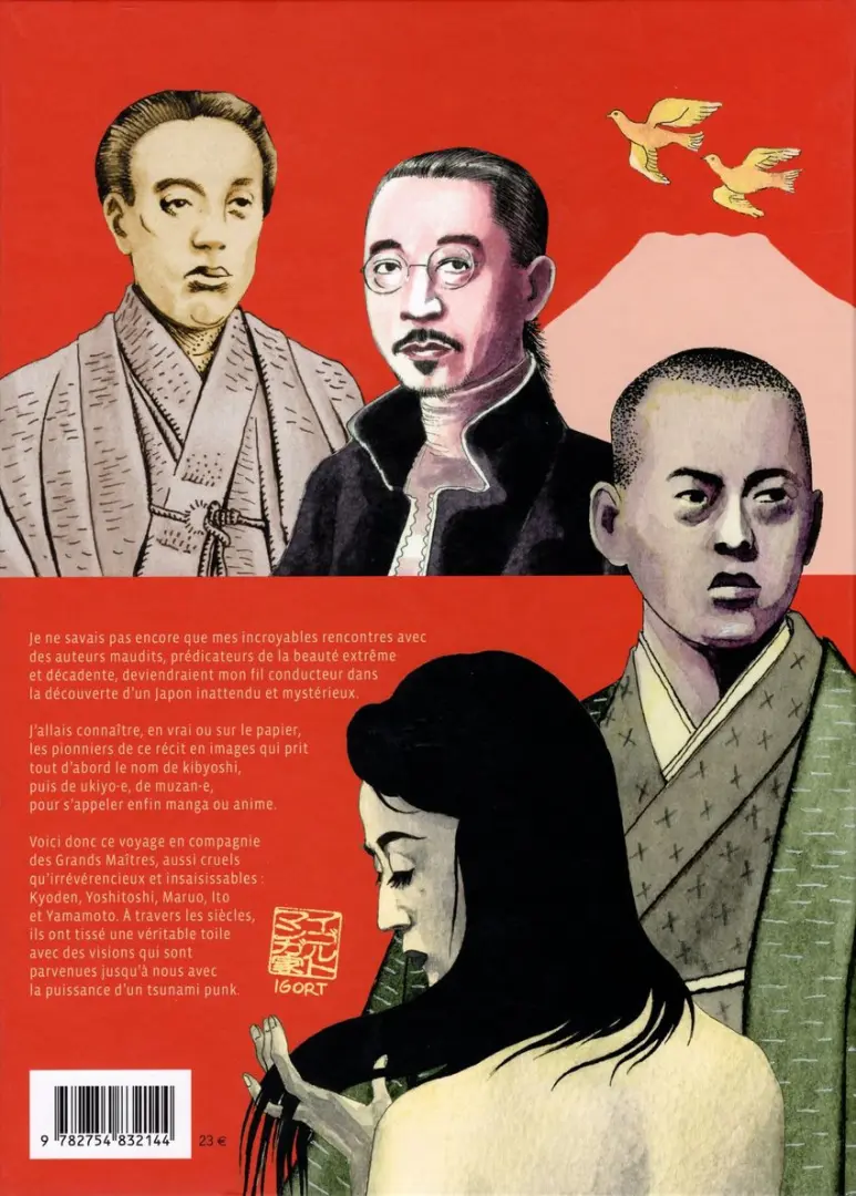 Verso de l'album Les Cahiers japonais Tome 3 Moga, Mobo, Monstres