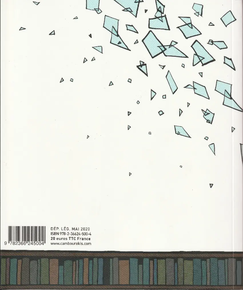 Verso de l'album Bookhunter