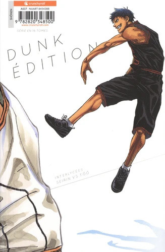 Verso de l'album Kuroko's Basket 04