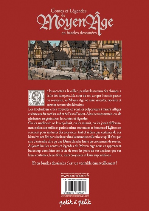 Verso de l'album Contes et Légendes Contes et Légendes du Moyen Âge