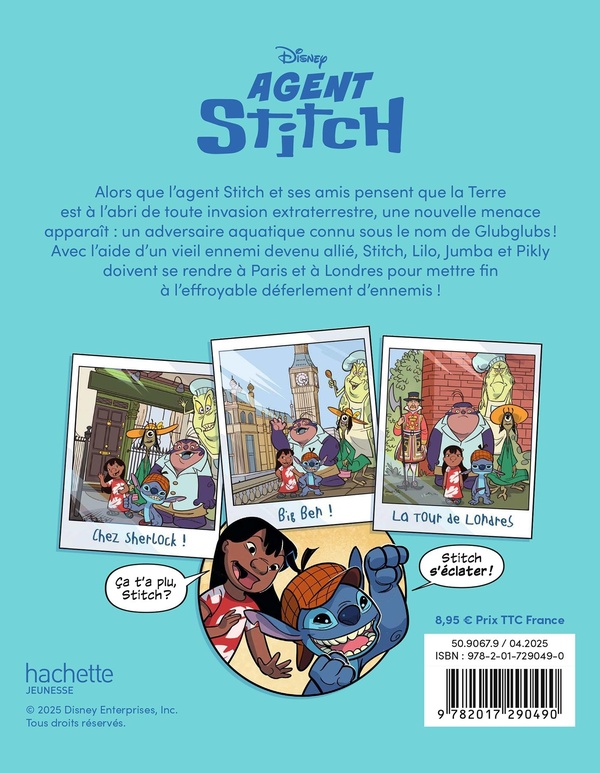 Verso de l'album Agent Stitch 1 Un détective au poil
