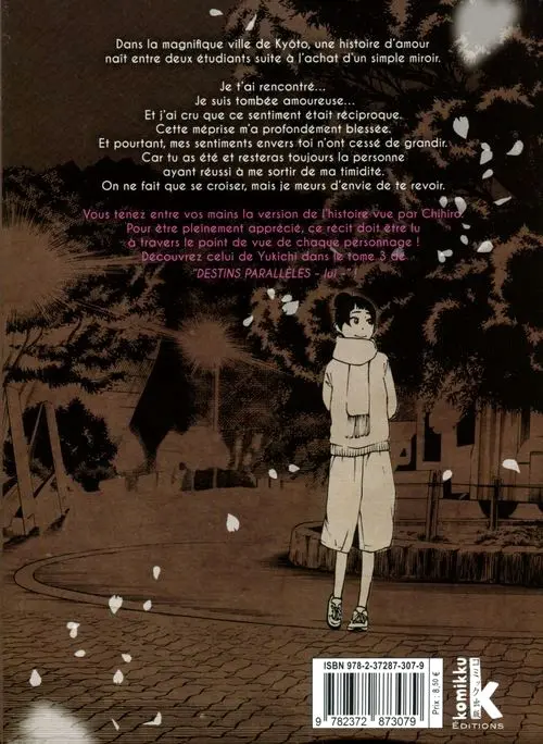 Verso de l'album Destins Parallèles - elle - 3