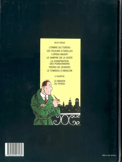 Verso de l'album Dick Hérisson Tome 7 Le tombeau d'Absalom