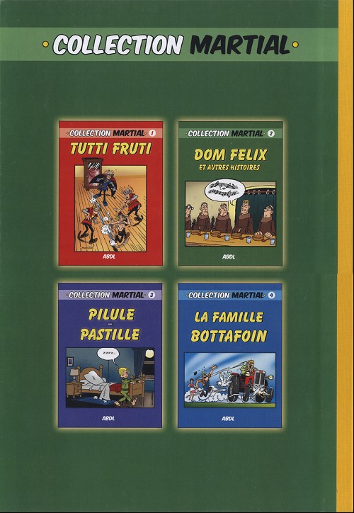 Verso de l'album Dom Félix 2 Dom Félix et autres histoires
